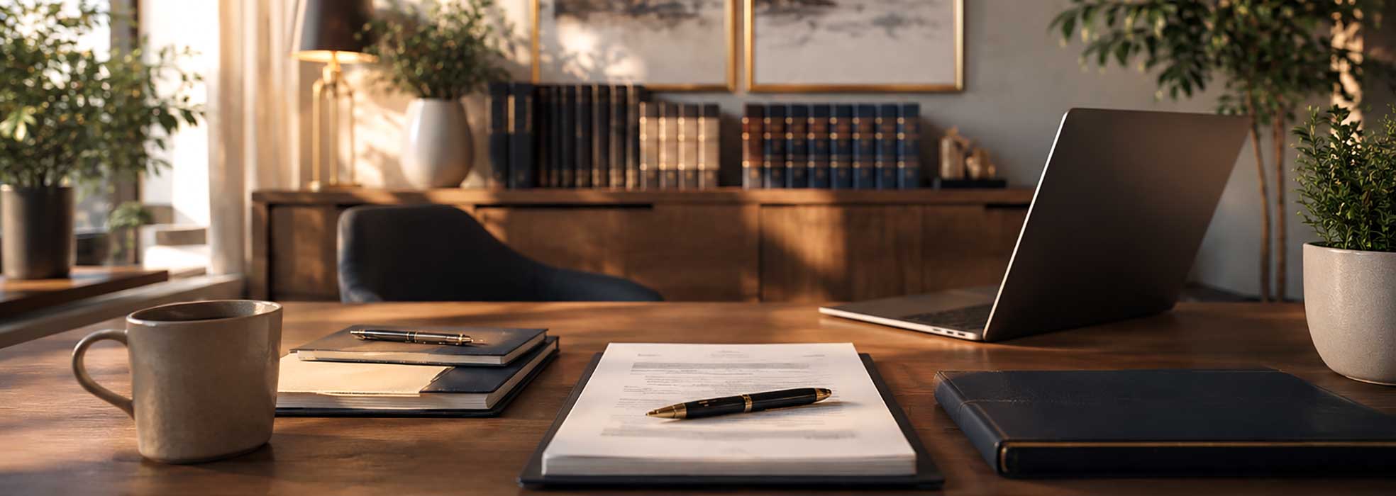 Servicios jurídicos y asesoría integral Espacio de trabajo profesional para asesoramiento jurídico y empresarial.